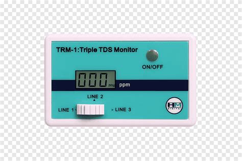 TDS meter Total dissolved solids HM Digital Hand Held TDS & Temperature Water Test Meter TDS-3 ...