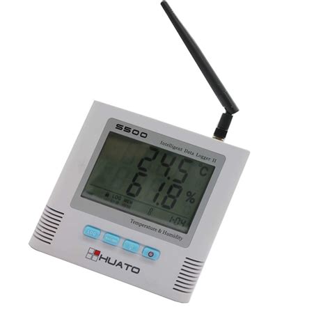 Wifi Temperature And Humidity Sensor / Digital Data Logger Custom Logo Available