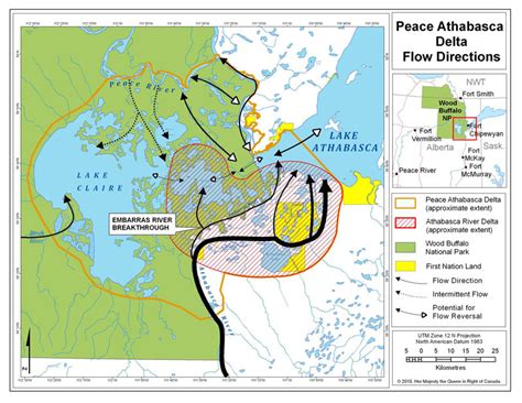 Lake Athabasca Map