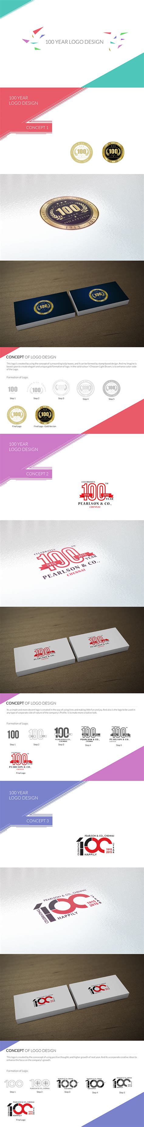 100 Year Anniversary - Logo Design Concepts on Behance