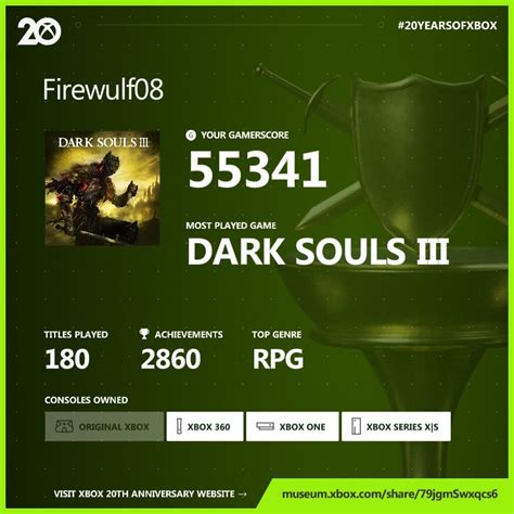 My most played game on Xbox : r/darksouls3