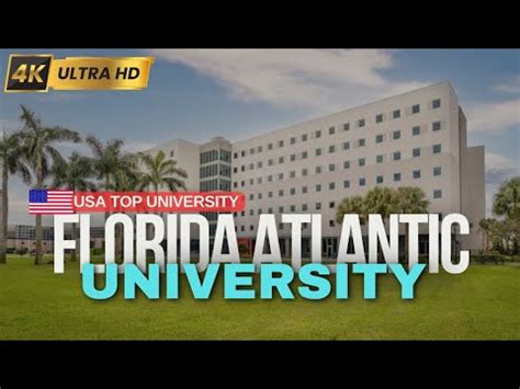 Florida Atlantic University (FAU) Campus Tour | Boca Raton Florida | The College Tour - YouTube