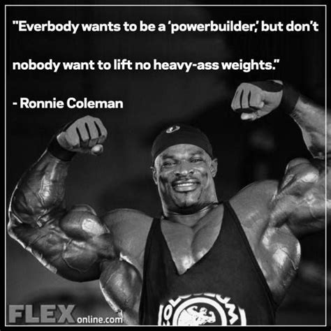 Ronnie-Coleman-bb-quote | Bodybuilding quotes, Ronnie coleman, Health fitness quotes