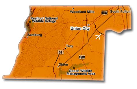 Contact Information for Obion County - Northwest Tennessee Economic Development