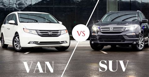 do it yourself divas: Van vs SUV - 10 Pros And Cons To End The Debate