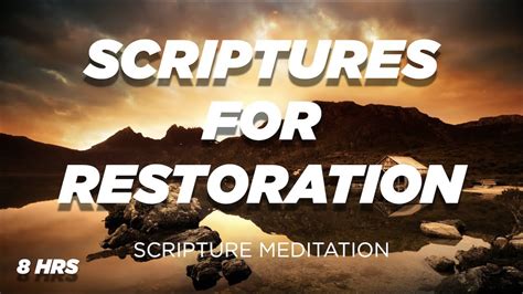 Scriptures for Restoration | KJV (King James Version) - YouTube