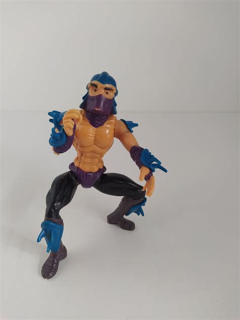 Vintage TMNT retro action figures Shredder 80s vintage toy playmates ...