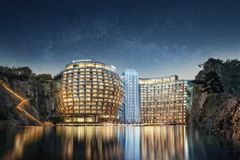 The world’s first quarry hotel: InterContinental Shanghai Wonderland