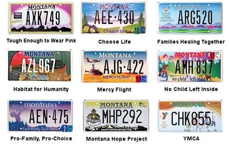 License Plates of Montana