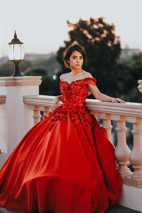 red gown for debut | Dresses Images 2024