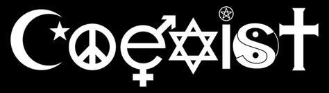 coexist | Bumper stickers, Coexist, Coexist symbol