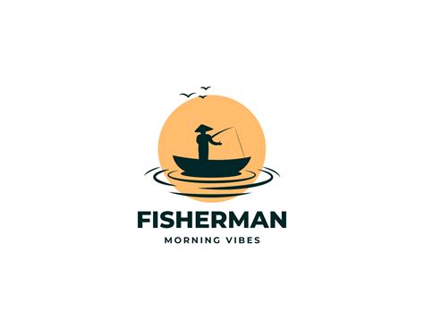 Fisherman Logo Design by Yulian Rahman on Dribbble