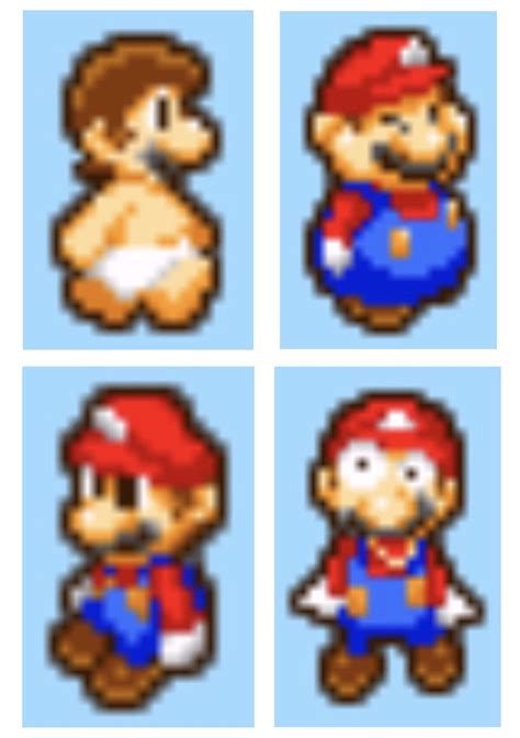 Some of my favorite Mario sprites from Superstar Saga : r/marioandluigi