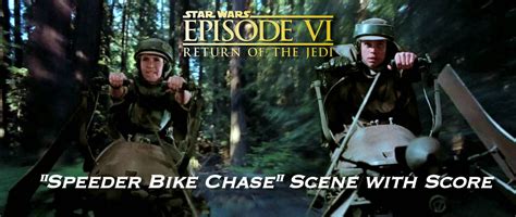 Star Wars VI: Return of the Jedi - Speeder Bike Chase Scene with Score on Vimeo