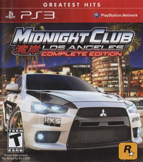 Midnight Club: Los Angeles - Complete Edition (2009) box cover art - MobyGames