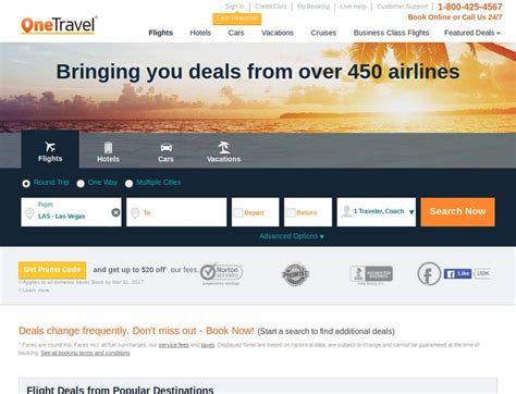 OneTravel.com Coupons & One Travel Promotion Codes