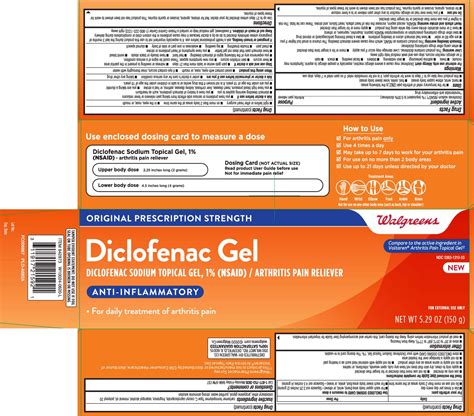 Diclofenac sodium by Walgreens DICLOFENAC SODIUM gel