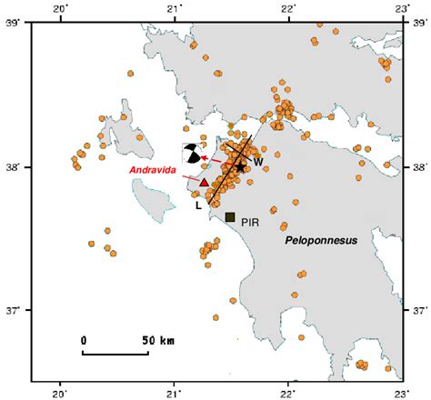 a. Map of Western Greece, with the distribution (forming a cluster) of... | Download Scientific ...