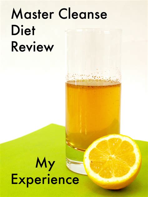 Master Cleanse Diet Review: My Experience and Results - CalorieBee