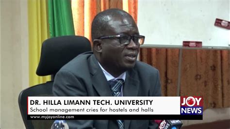 Dr. Hilla Limann Technical University cries for hostels and halls - YouTube