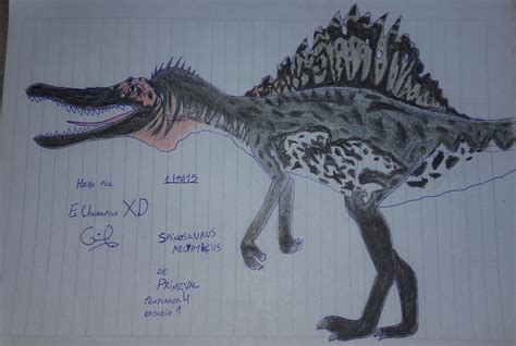 Primeval Spinosaurus by ElUtahraptorXD on DeviantArt