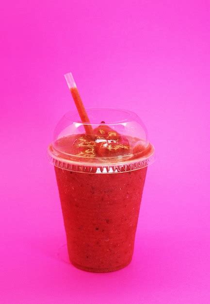 Premium Photo | Smoothie de Fresa