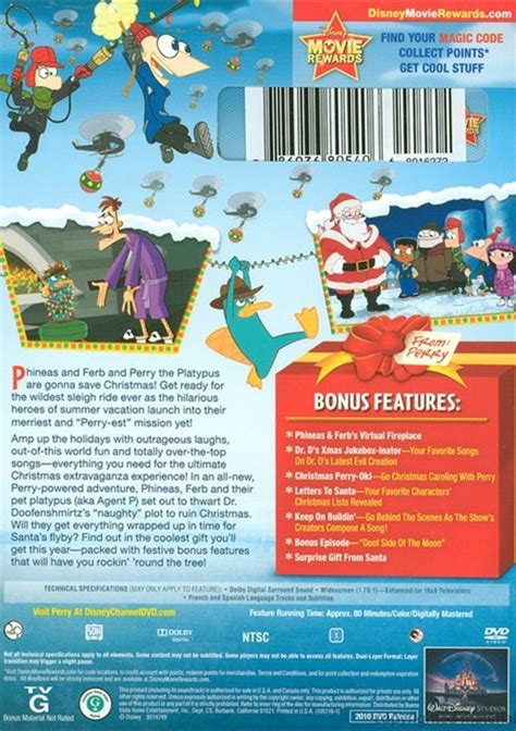 Phineas And Ferb: A Very Perry Christmas (DVD 2010) | DVD Empire