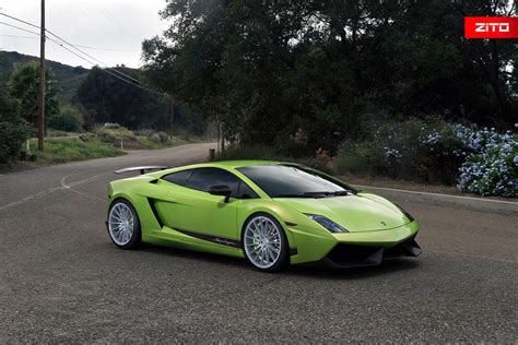 Lamborghini Gallardo Superleggera LP570-4 Green Zito ZS15 Wheel | Wheel ...