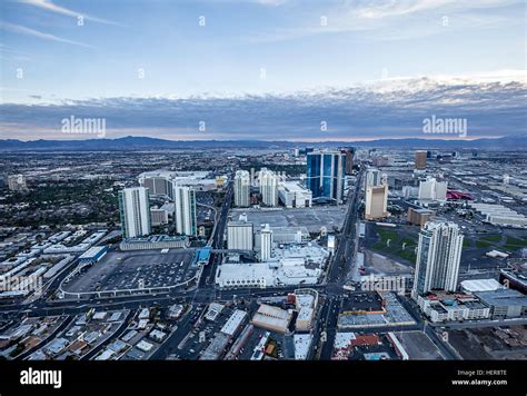 Las Vegas from above, skyline Stock Photo - Alamy