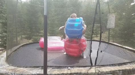 Goofy Weird GIF - Goofy Weird Trampoline - Discover & Share GIFs