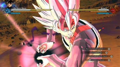 Bardock Black Turn Super Saiyan Rose With Two Costumes – Xenoverse Mods