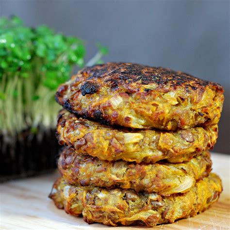 Lentil Burger - Essential Vegan