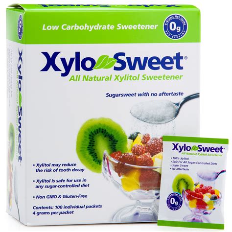 Xlear XyloSweet Non-GMO Xylitol Sweetener - Natural Sugar Substitute ...