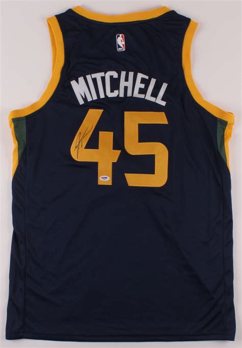 Donovan Mitchell Signed Jazz Jersey (PSA COA) | Pristine Auction