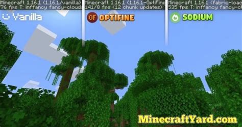 Sodium Mod 1.16.5/1.15.2 (FPS Boosting) Minecraft