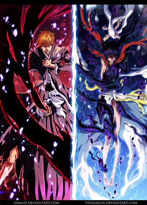 Ichigo And Rukia (Collab) by sAmA15 on DeviantArt