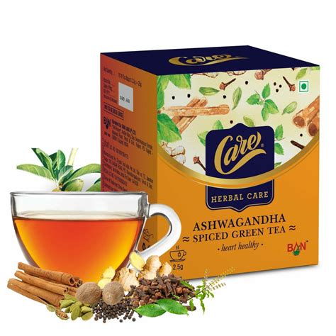 Care Ashwagandha Spiced Green Tea