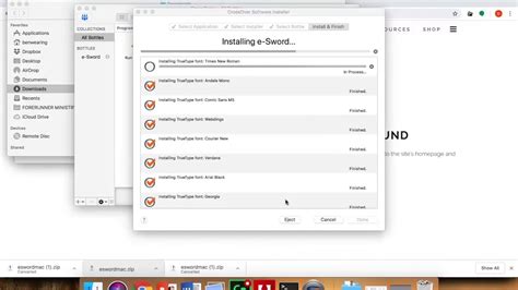 How to install E Sword on a Mac OSX - YouTube