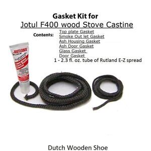 Jotul Wood Stove F400 Castine Gasket Kit (157050 ) | eBay