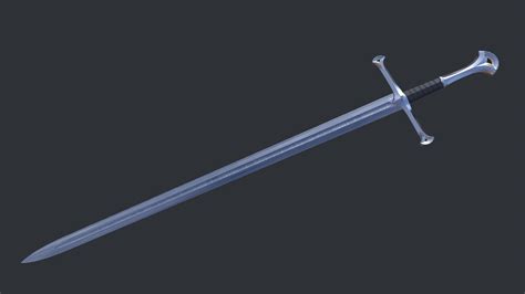 ArtStation - Anduril Sword