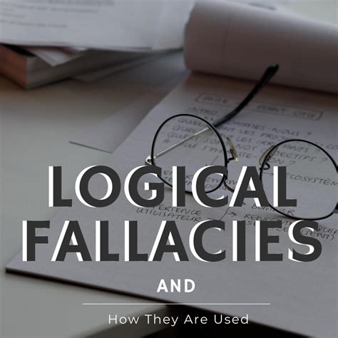 15 Types of Logical Fallacies and How They Are Used - Owlcation