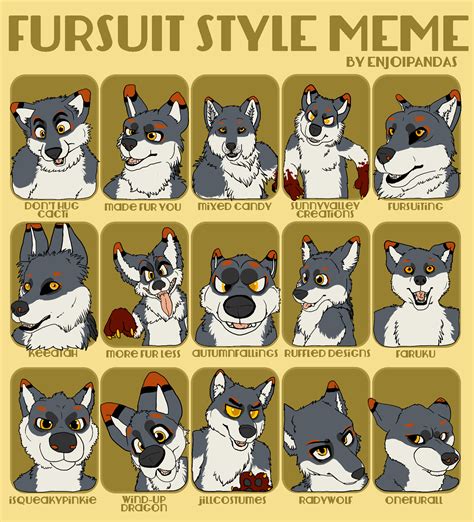 Fursuit Meme — Weasyl