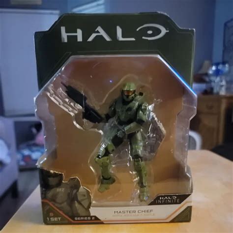 HALO MASTER CHIEF with Assault Rifle Action Figure Infinite Series 2 $15.00 - PicClick