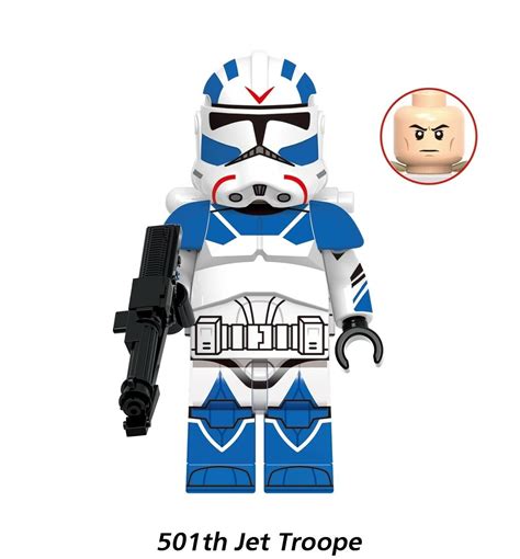 501th Jet Trooper Star Wars Minifigs fit Lego X2022