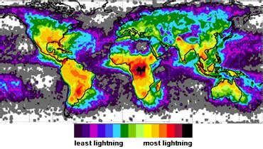 Lightning map