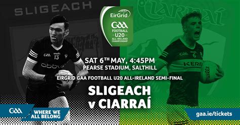 2023 All-Ireland GAA Under 20 Football Championship Semi-Final – Sligo ...