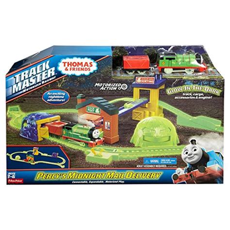 TrackMaster Glow in the Dark PERCY'S Midnight Mail Delivery - Thomas & Friends Motorized Railway ...