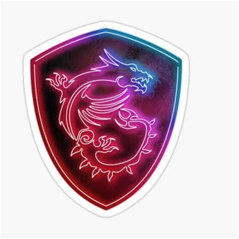 "MSI logo Gamer" Sticker for Sale by Nanisdafne | Redbubble