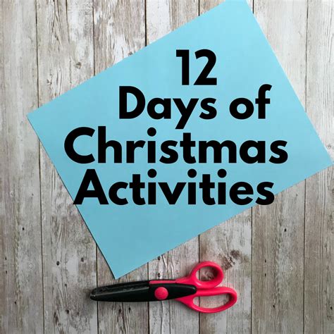 12 Days of Christmas Activities - Special Treat Friday