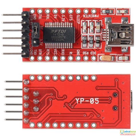 FTDI Module USB To TTL - Udvabony.com - Electronics, Sensors, Robotics Online Shop